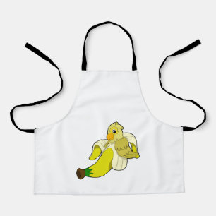 Parrot with Banana Apron