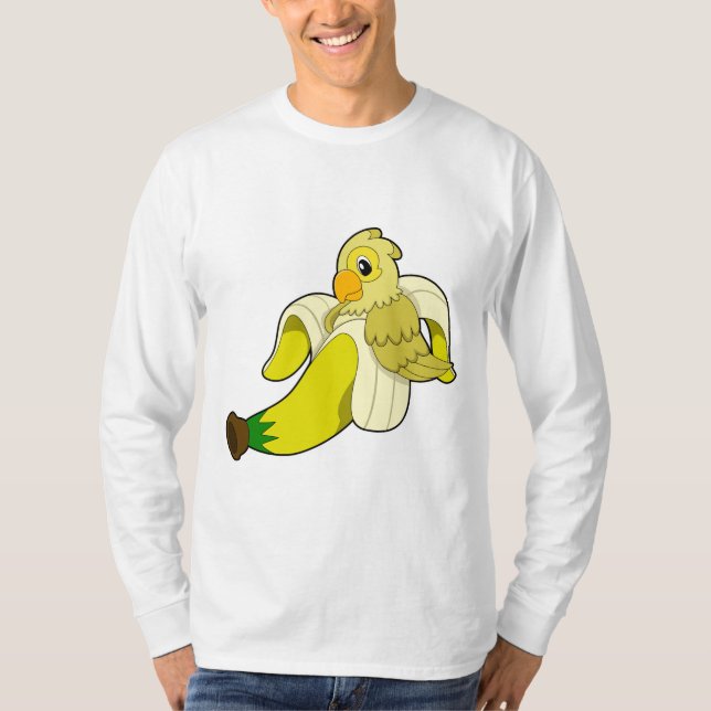 Parrot with Banana T-Shirt (Front)