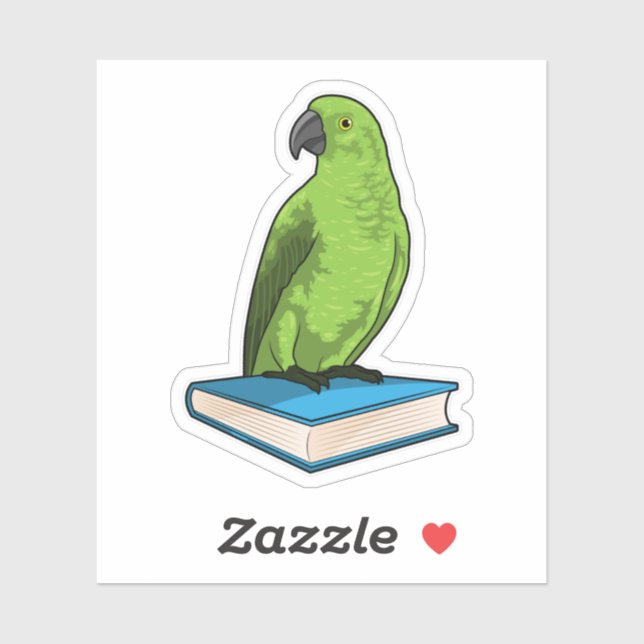 Parrot with Book (Sheet)