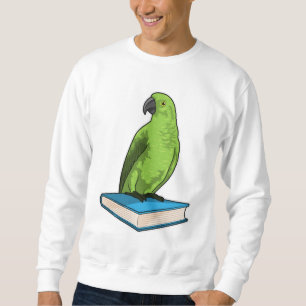 Parrot with Book Sweatshirt