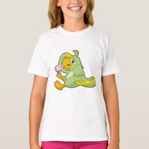 Parrot with Clinical thermometer T-Shirt