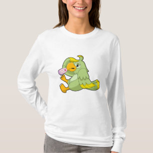 Parrot with Clinical thermometer T-Shirt