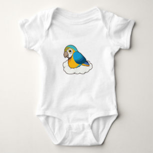 Parrot with Cloud Baby Bodysuit