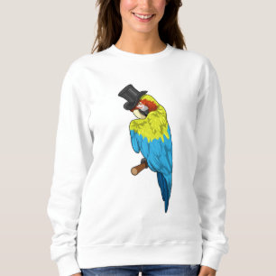Parrot with Cylinder Sweatshirt