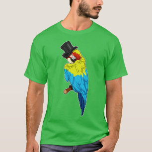 Parrot with Cylinder T-Shirt