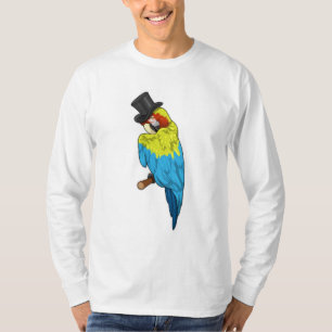 Parrot with Cylinder T-Shirt