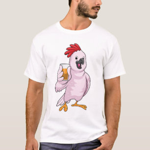 Parrot with Juice T-Shirt