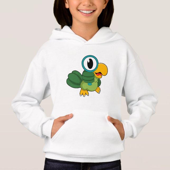 Parrot with Magnifying glass (Front)