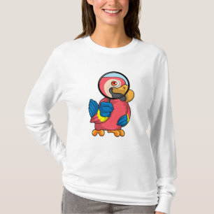 Parrot with Magnifying glass T-Shirt