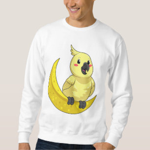 Parrot with Moon Sweatshirt