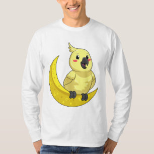 Parrot with Moon T-Shirt