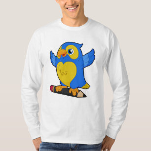 Parrot with Pencil T-Shirt