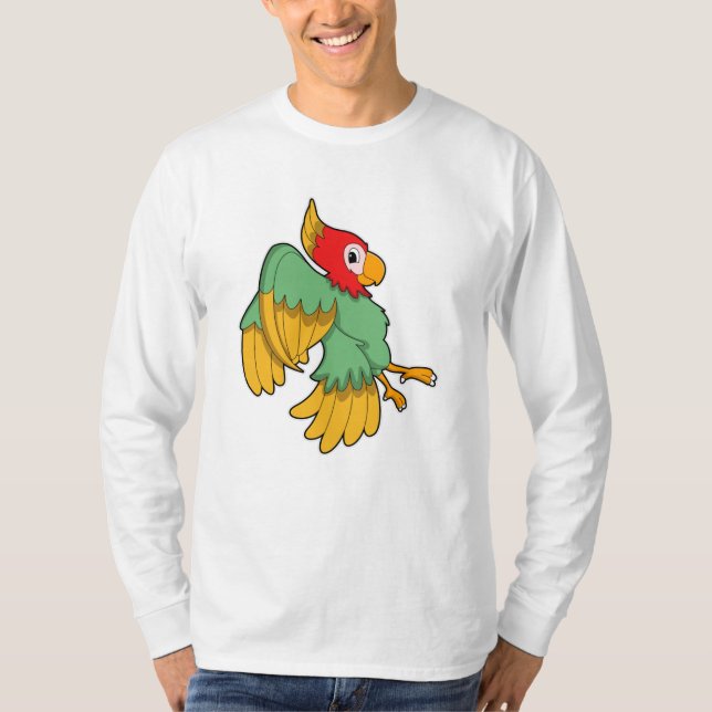 Parrot with red Head T-Shirt (Front)