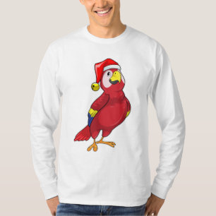 Parrot with Santa hat T-Shirt