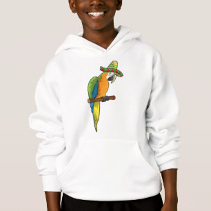 Parrot with Straw hat