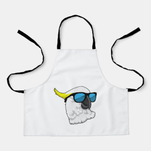 Parrot with Sunglasses Apron