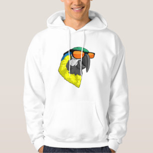 Parrot with Sunglasses Hoodie