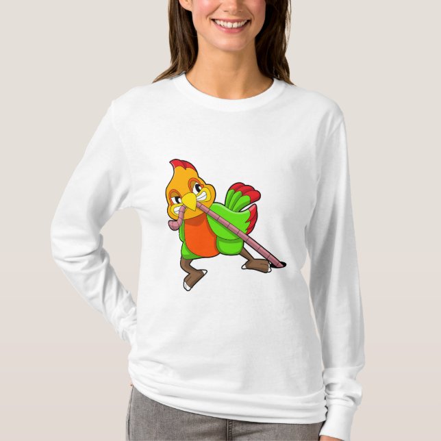 Parrot with Worm T-Shirt (Front)