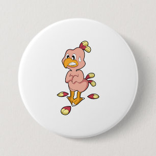 Parrot without Feathers.PNG 7.5 Cm Round Badge