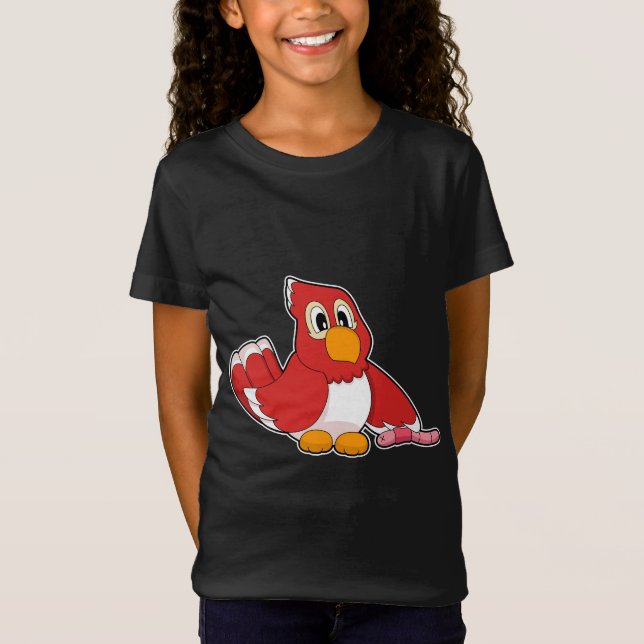 Parrot Worm T-Shirt (Front)