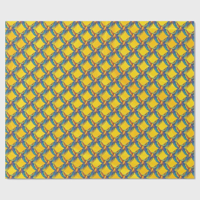 Parrot Wrapping Paper (Flat)