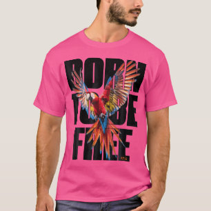 Parrot Y2K Hip Hop Vintage Retro Edgy Urban Street T-Shirt