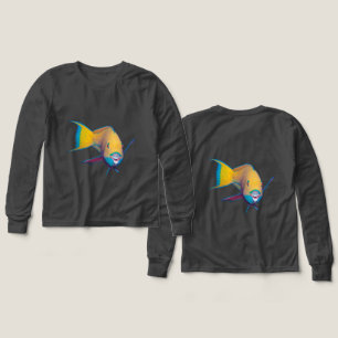 Parrotfish - Abstract Design - Cut out of photo   