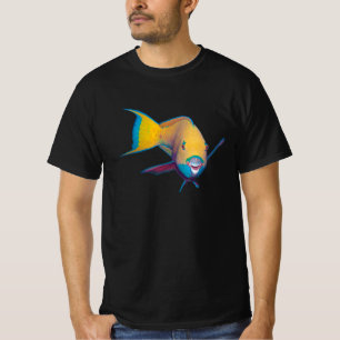 Parrotfish - Abstract Design - Cut out of photo T-Shirt