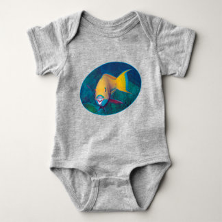 Parrotfish Underwaterphoto - Photographic design | Baby Bodysuit