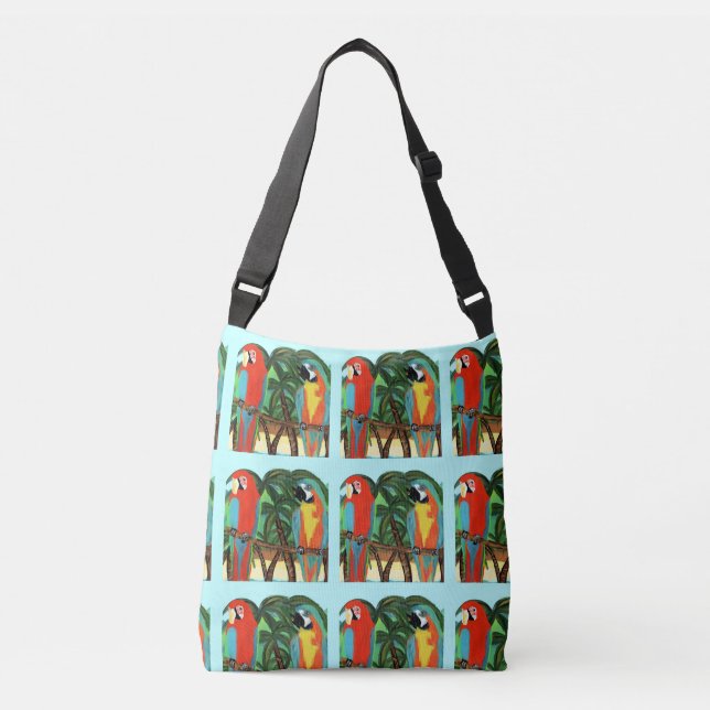 PARROTS CROSSBODY BAG (Front)