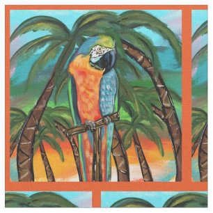PARROTS  FABRIC