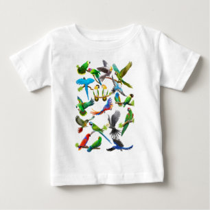 Parrots Galore Baby T-Shirt