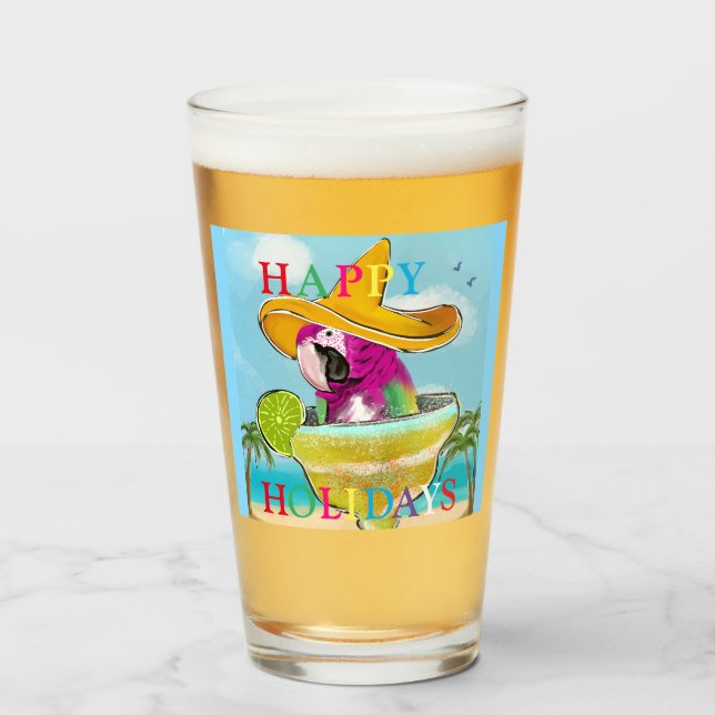 PARROTS  GLASS (Front Filled)