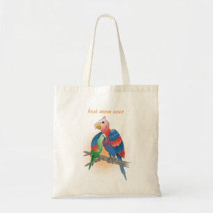 Parrots Happy Mother's Day Tote Bag