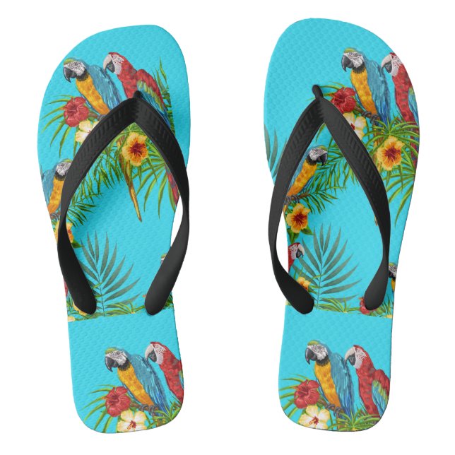 parrots jandals (Footbed)