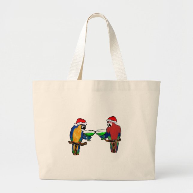 PARROTS LARGE TOTE BAG (Front)