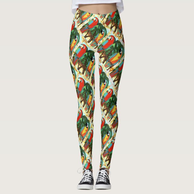 PARROTS LEGGINGS (Front)