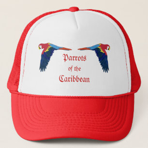 Parrots of the Caribbean Trucker Hat