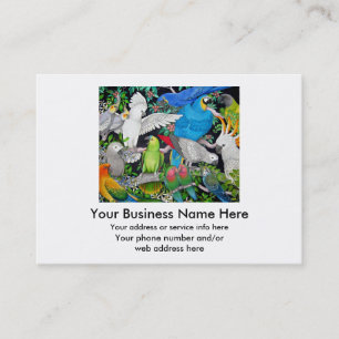 Parrots of the World Business Card