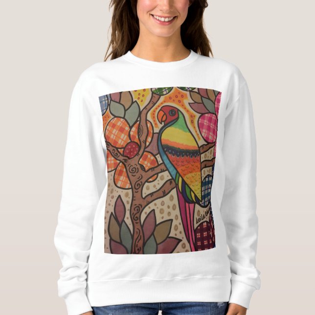 Parrot's smile sweatshirt (Front)