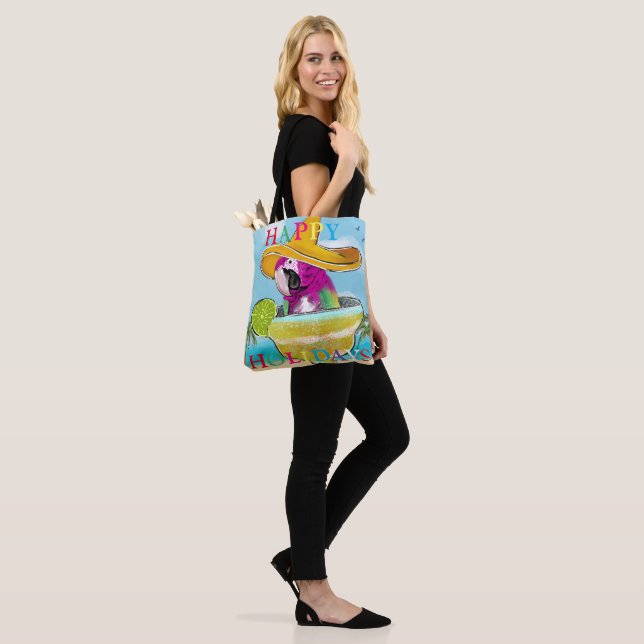 PARROTS  TOTE BAG (On Model)