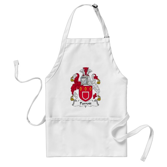 Parrott Family Crest Standard Apron (Front)