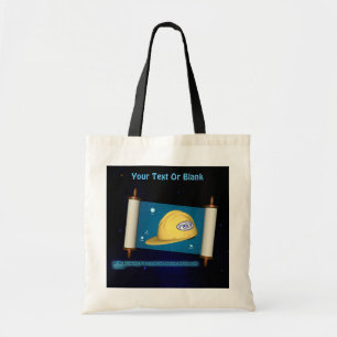 Parshat Bereshit - Yesh M'ayn Construction Tote Bag