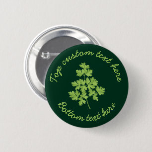 Parsley 6 Cm Round Badge