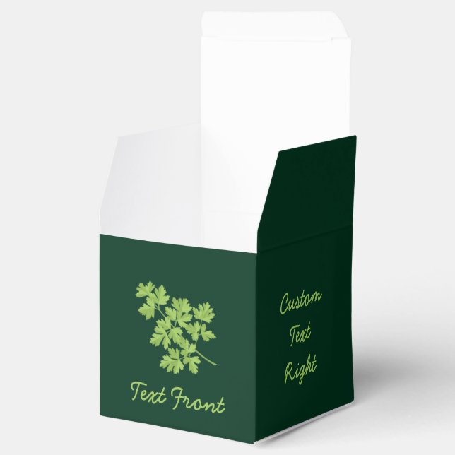 Parsley Favour Box (Opened)