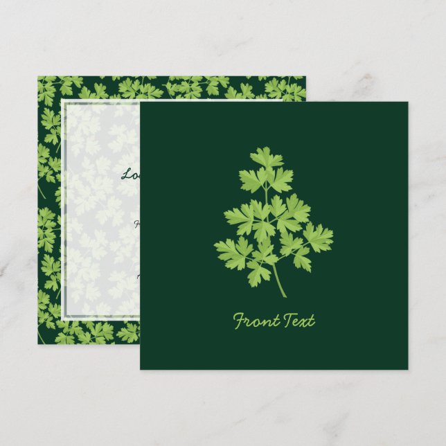 Parsley Invitation (Front/Back)