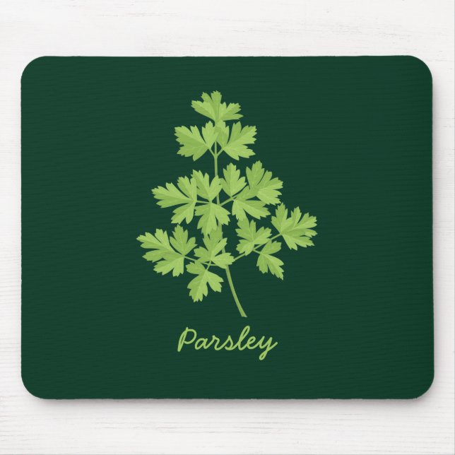 Parsley Mouse Pad (Front)