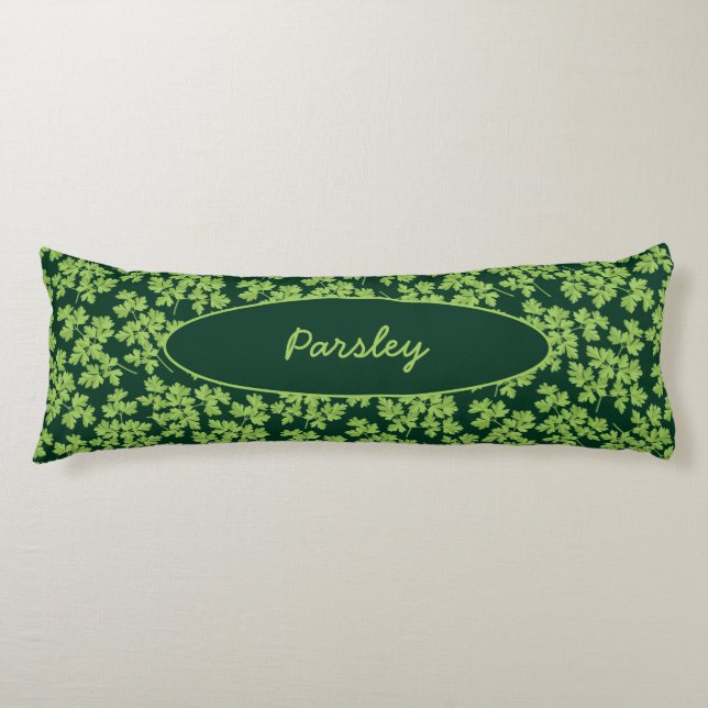 Parsley Pattern Body Cushion (Front)