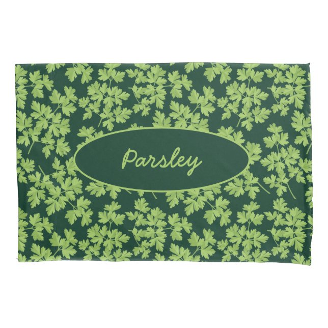 Parsley Pattern Pillowcase (Front)