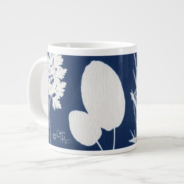 Parsley Sage Rosemary and Thyme (20 oz) Large Coffee Mug (Front Left)